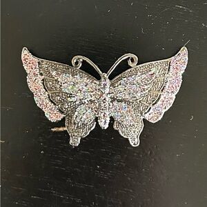 Sparkling Butterfly Hair Clip